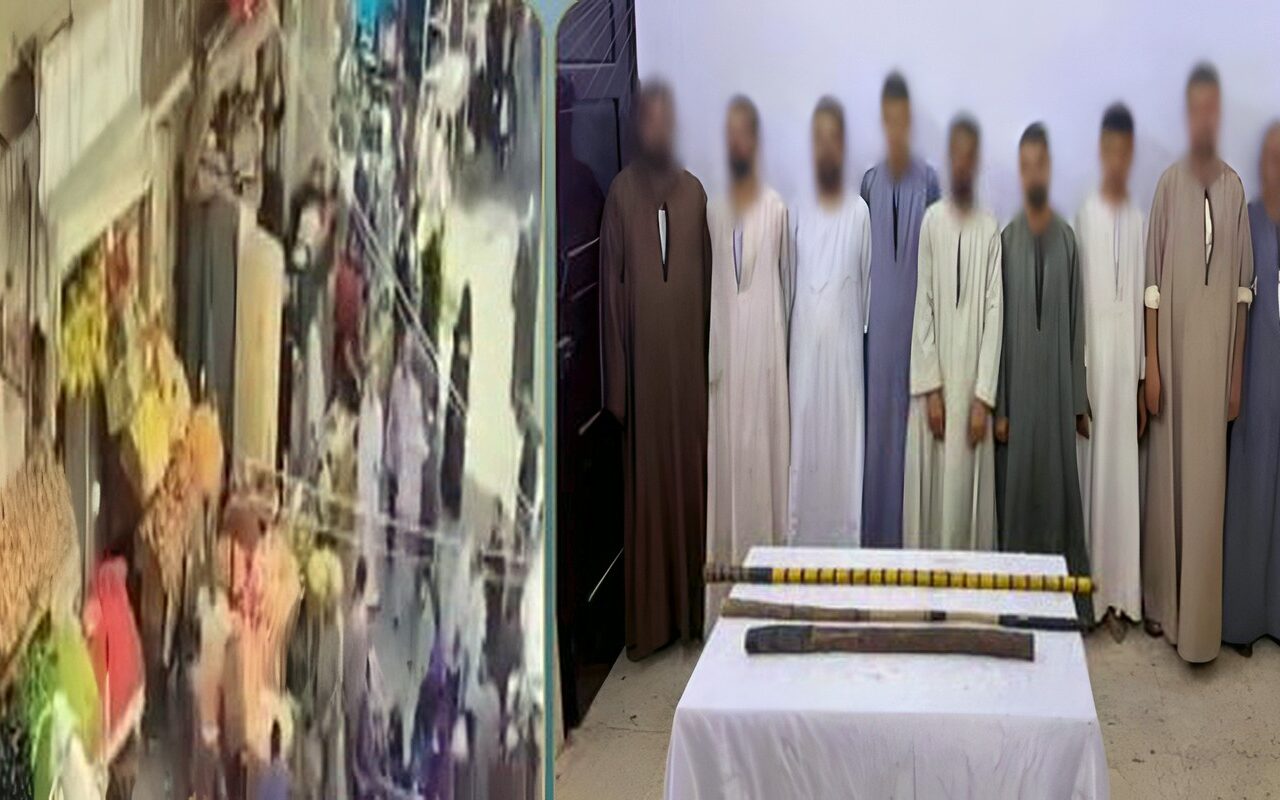 خلافات الجيرة تنتهى بمشاجرة بالشوم وأقفاص الخضار في أسيوط