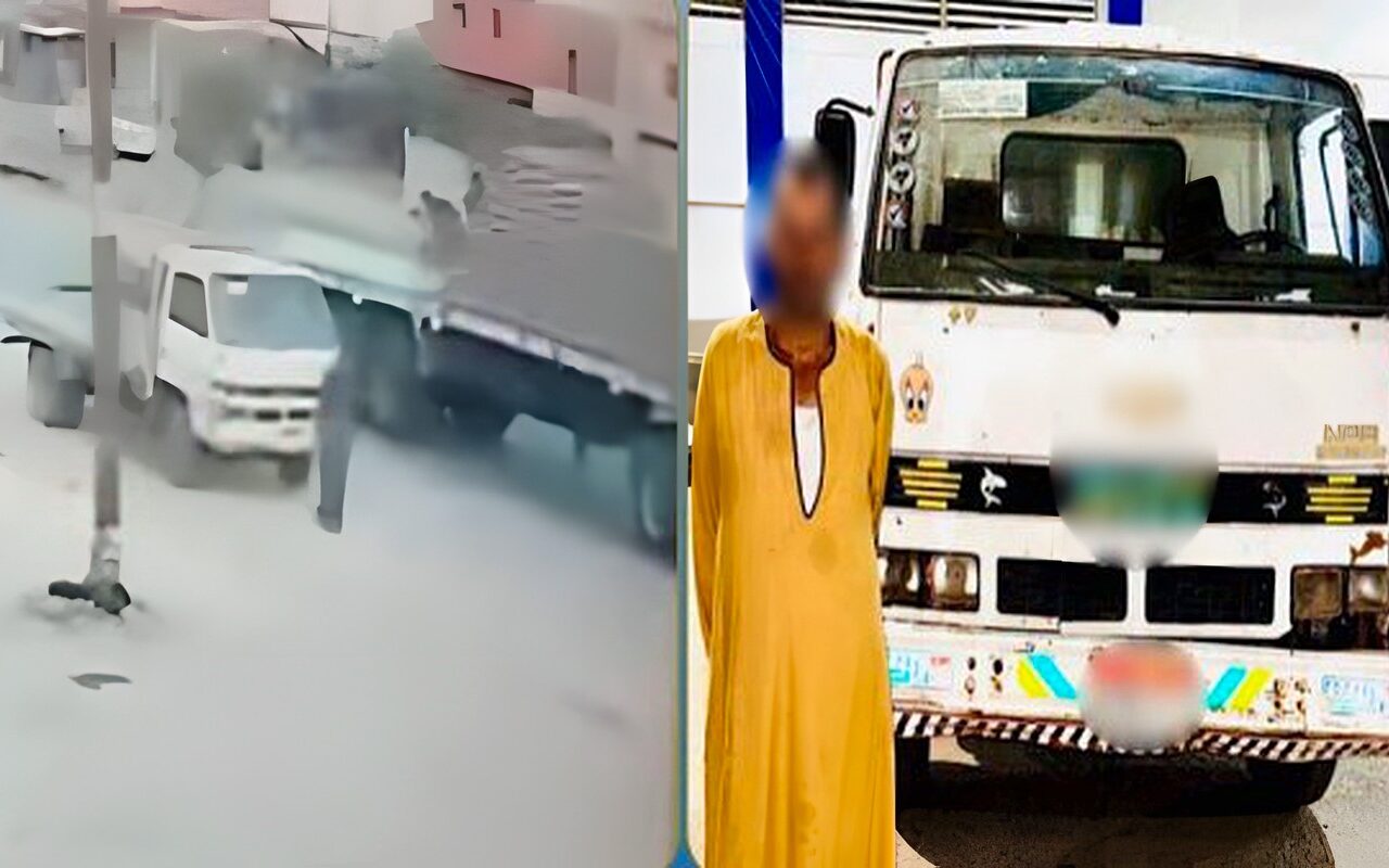 القبض على سائق سيارة نقل صدم شخصا بالمنوفية