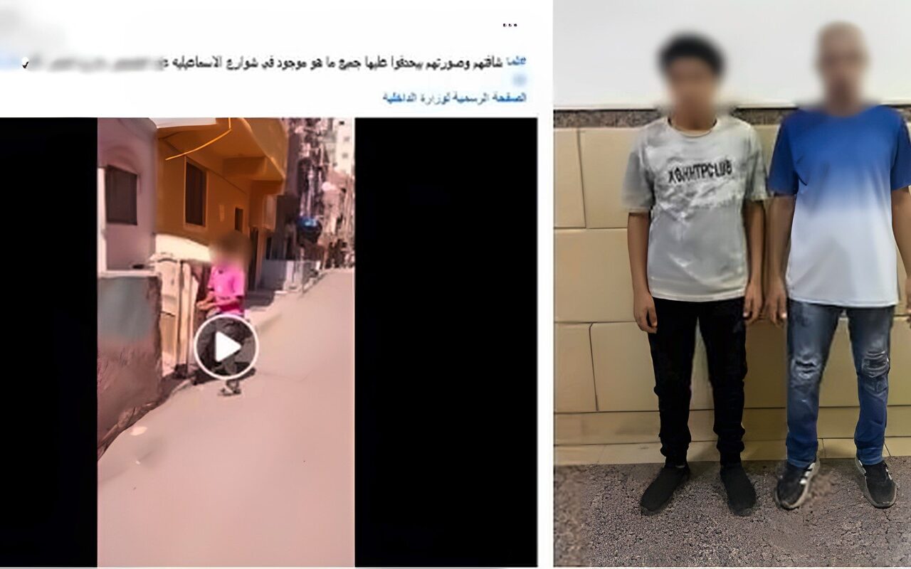 ألقوا عليها الحجارة.. ضبط المتهمين بالتعدى على سيدة بالإسماعيلية
