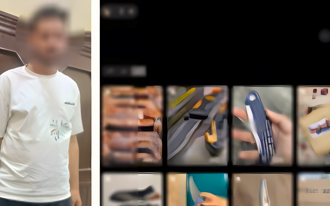 ضبط أدمن صفحة لبيع الأسلحة البيضاء على الانترنت