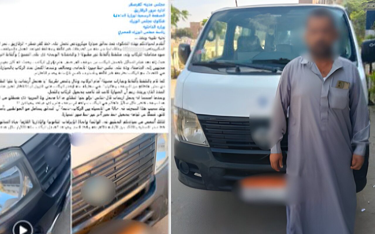 عايز أجرة زيادة.. ضبط سائق ميكروباص تعدى على الركاب بالشرقية