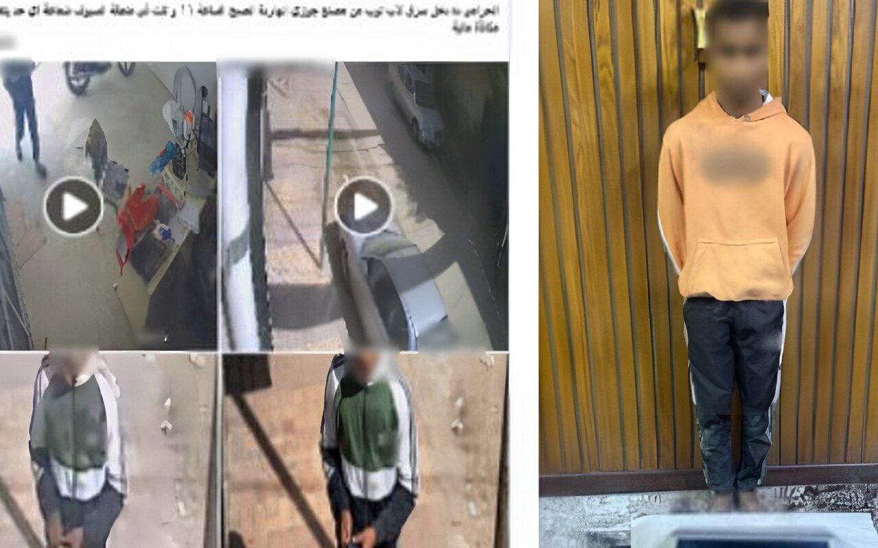 القبض على لص سرق جهاز لاب توب من داخل ورشة بالإسكندرية