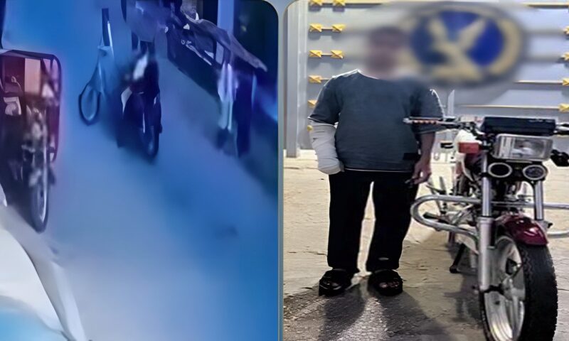 تسبب فى إصابة سيدة.. القبض على قائد دراجة نارية بالمنوفية