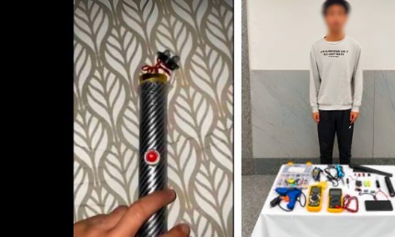 ضبط طالب حول مسكنه لمصنع لإنتاج الصواعق الكهربائية بالإسكندرية