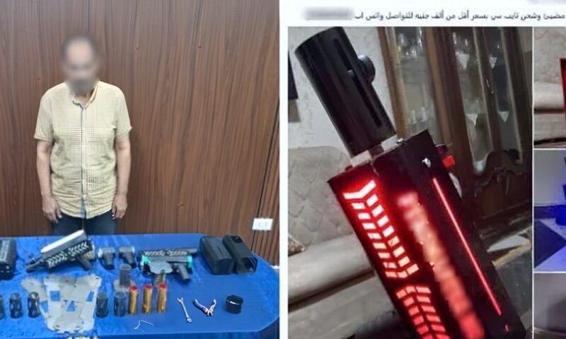 القبض على أدمن صفحة لبيع الألعاب النارية في الفيوم