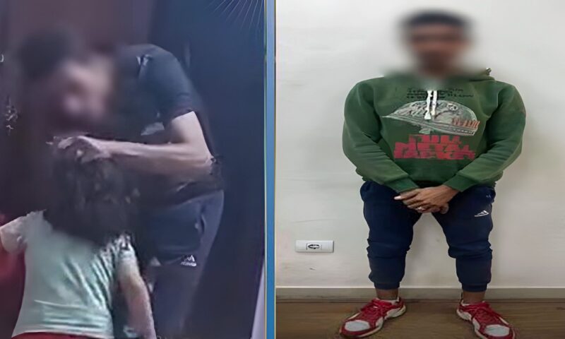 القبض على شخص تعدى على ابنه بالضرب في الجيزة