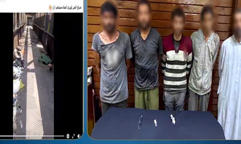 نايمين على الكوبري.. القبض على 5 أشخاص بحوزتهم أسلحة بيضاء في القليوبية