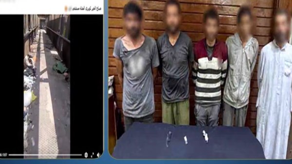 نايمين على الكوبري.. القبض على 5 أشخاص بحوزتهم أسلحة بيضاء في القليوبية