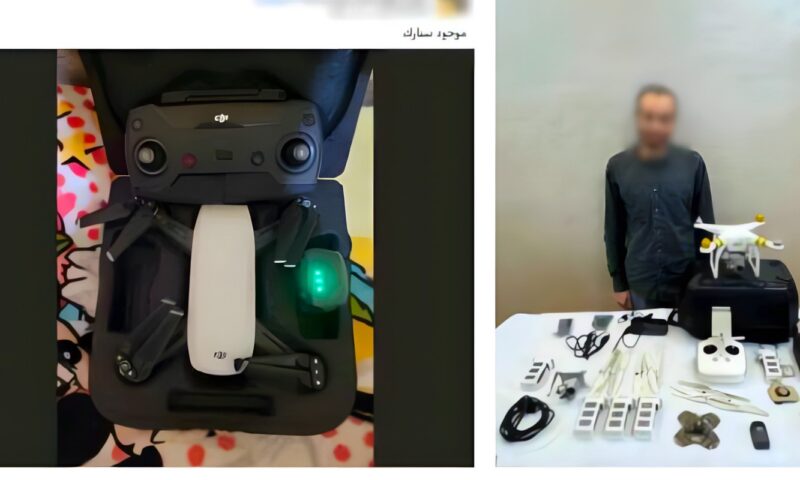 عرضهما للبيع.. القبض على شخص بحوزته طائرتي درون بالغربية