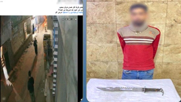 القبض على المتهم بالتعدي على شخص بالضرب في الغربية