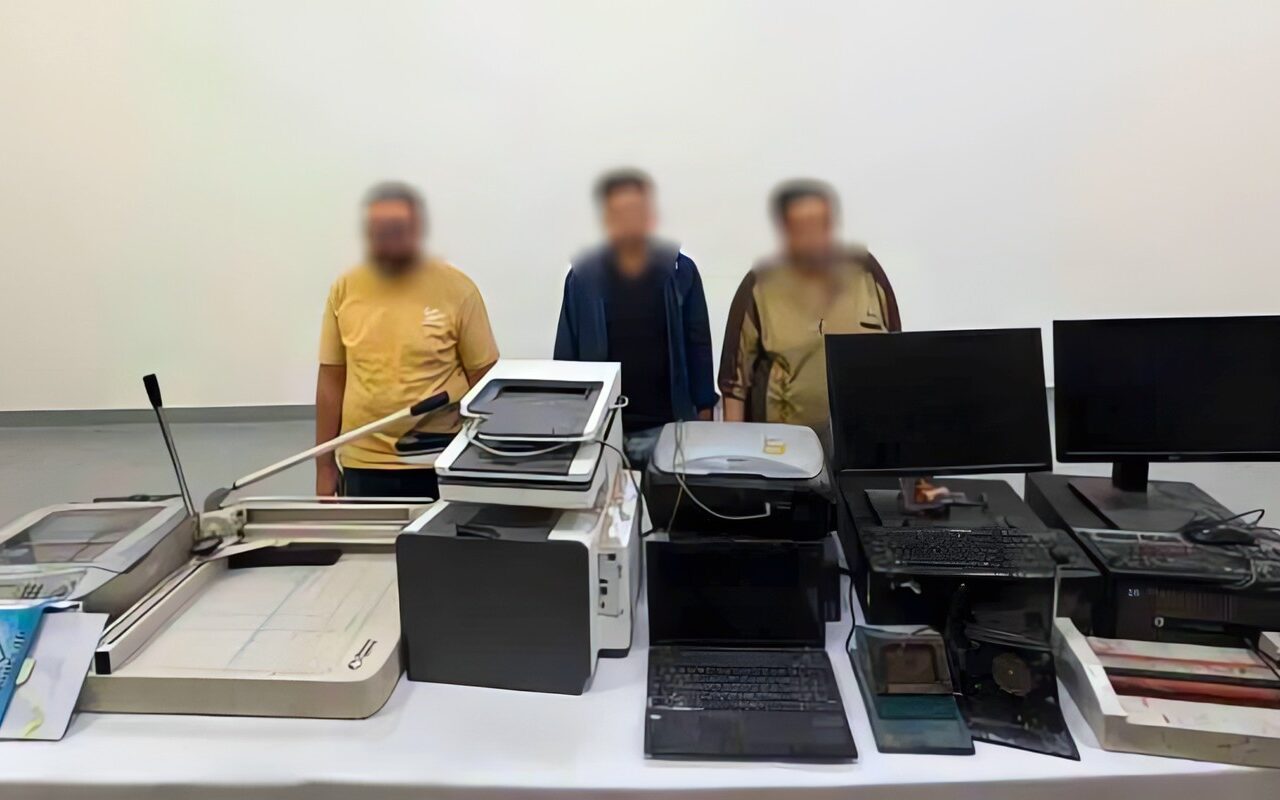سقوط عصابة تزوير المحررات الرسمية بالقاهرة