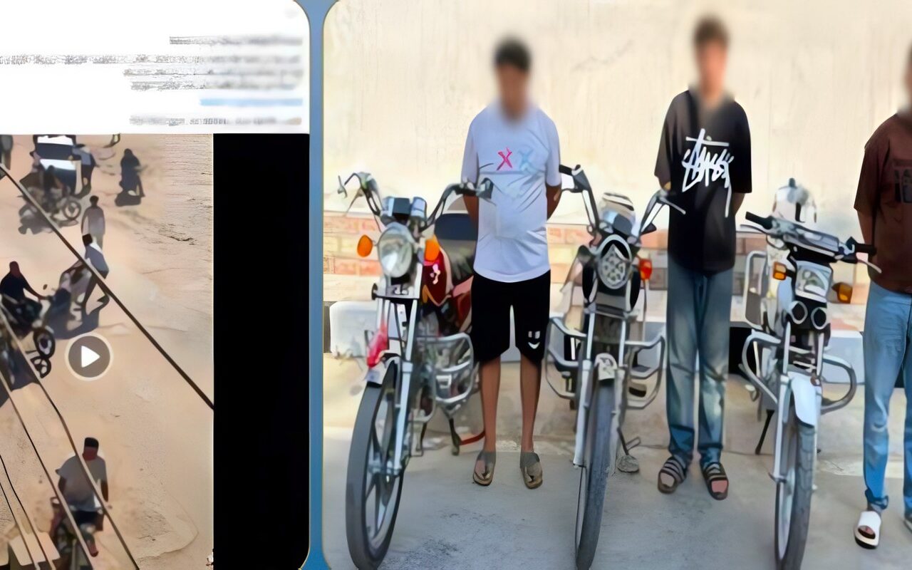 القبض على 3 أشخاص استعرضوا بدرجاتهم النارية بكفر الشيخ
