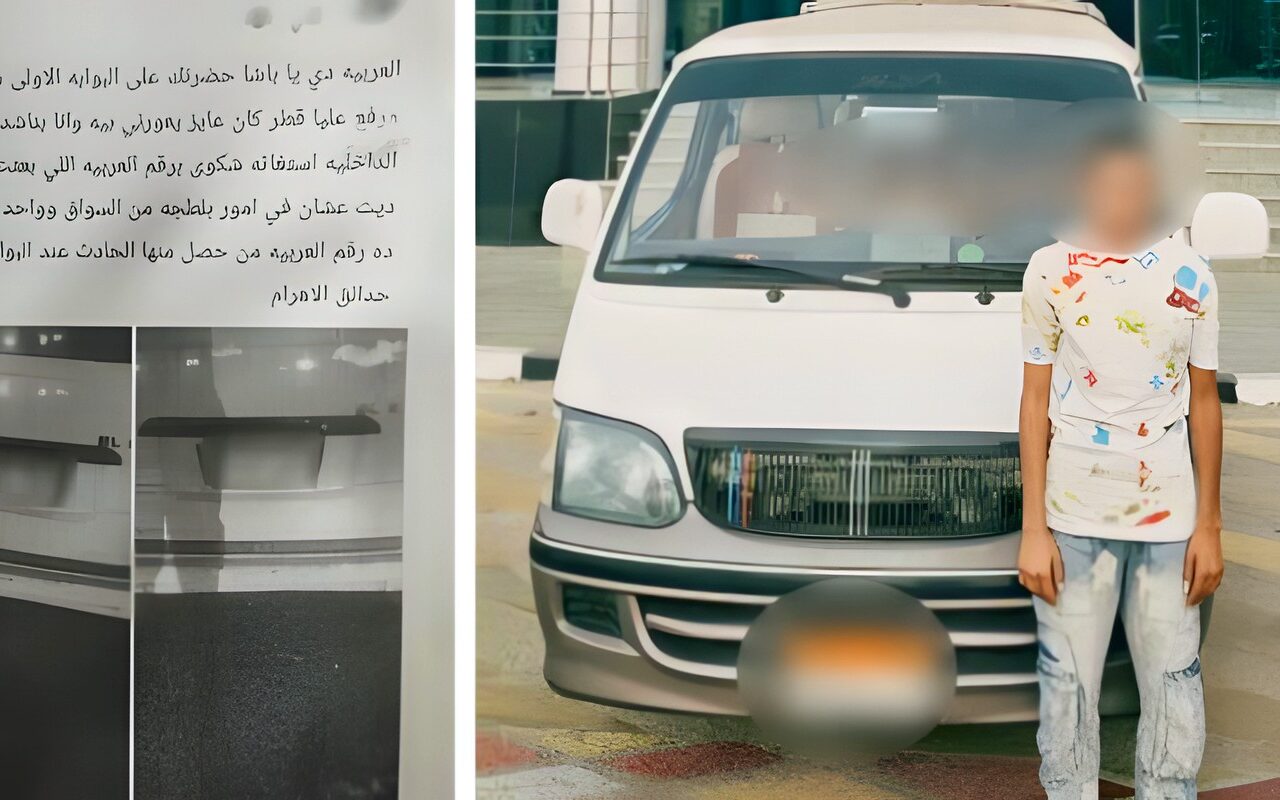 ضبط سائق ميكروباص تعدى على آخر بالجيزة