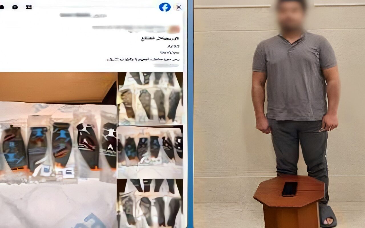 القبض على أدمن صفحة لبيع قطع غيار الطائرات الدرون  بالدقهلية