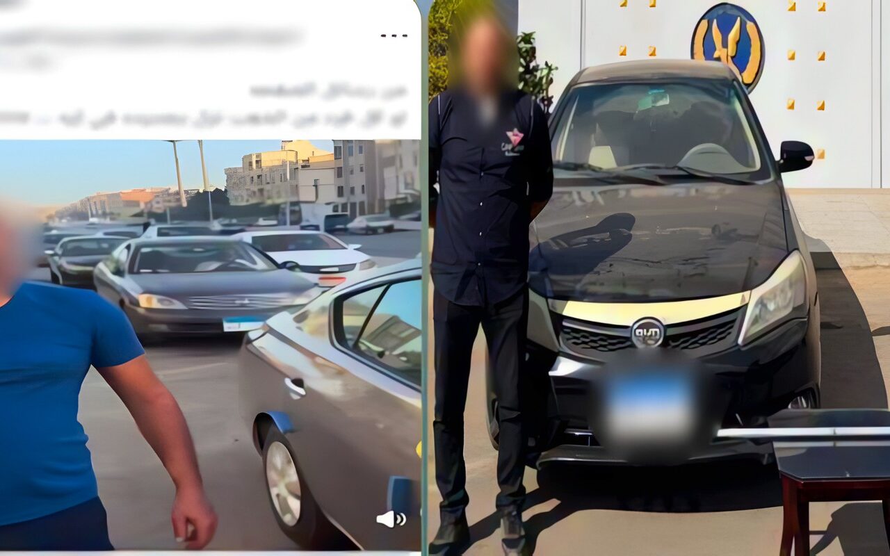 القبض على قائد سيارة هدد آخر بعصا حديدية بالقليوبية