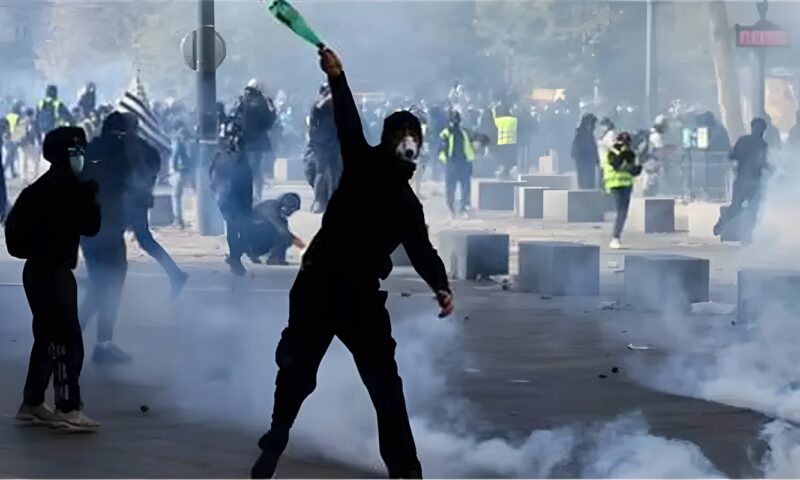 إعلان حظر تجول في مدن فرنسية كبرى