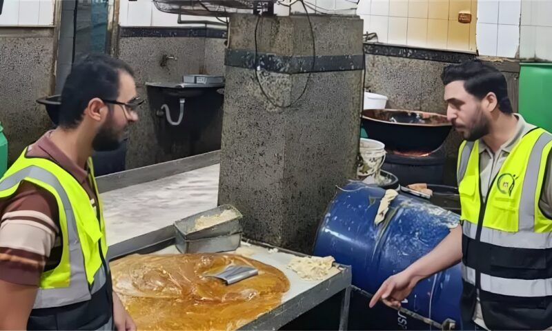 ضبط طن و800 كيلو حلاوة طحينية مشتبه في صلاحيتها بطنطا خلال احتفالات مولد السيد البدوي