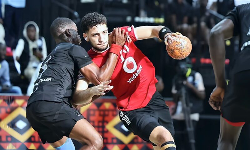الأهلي يكتسح بترو أتلتيكو 37-25 في دوري أبطال أفريقيا لكرة اليد
