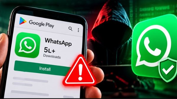 احذر قبل التحميل.. واتساب مزيف يتجاوز نصف مليون تنزيل