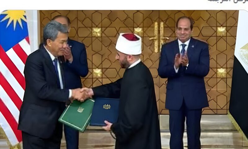 وزارة الأوقاف تتلقى شكرا وتقديرا من هيئة التنمية الإسلامية الماليزية