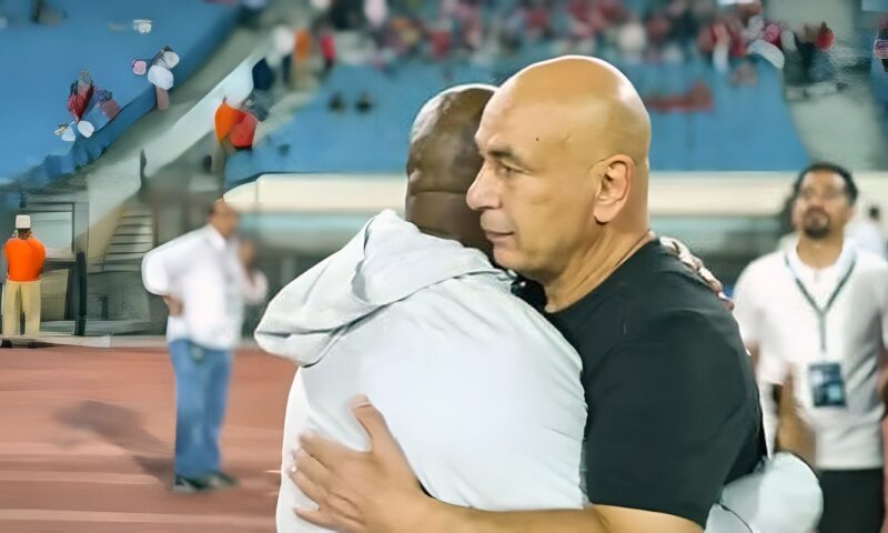 في حضور رئيس جنوب إفريقيا.. استقبال الجماهير لموسيماني وحضن حسام حسن أبرز لقطات الشوط الأول بودية مصر والبافانا بافانا