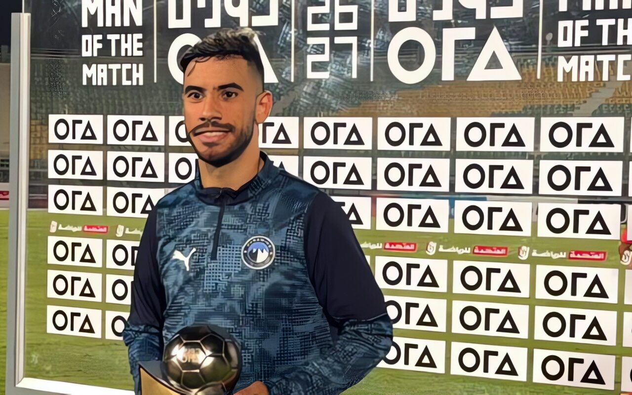 ناصر ماهر أفضل لاعب بمباراة بيراميدز وطلائع الجيش
