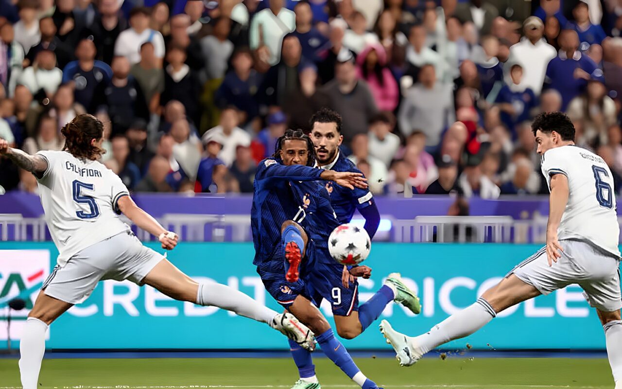 دوري الأمم الأوروربية: المنتخب الفرنسي يتعادل مع إيطاليا في أول مباراة لزيدان على أرضه