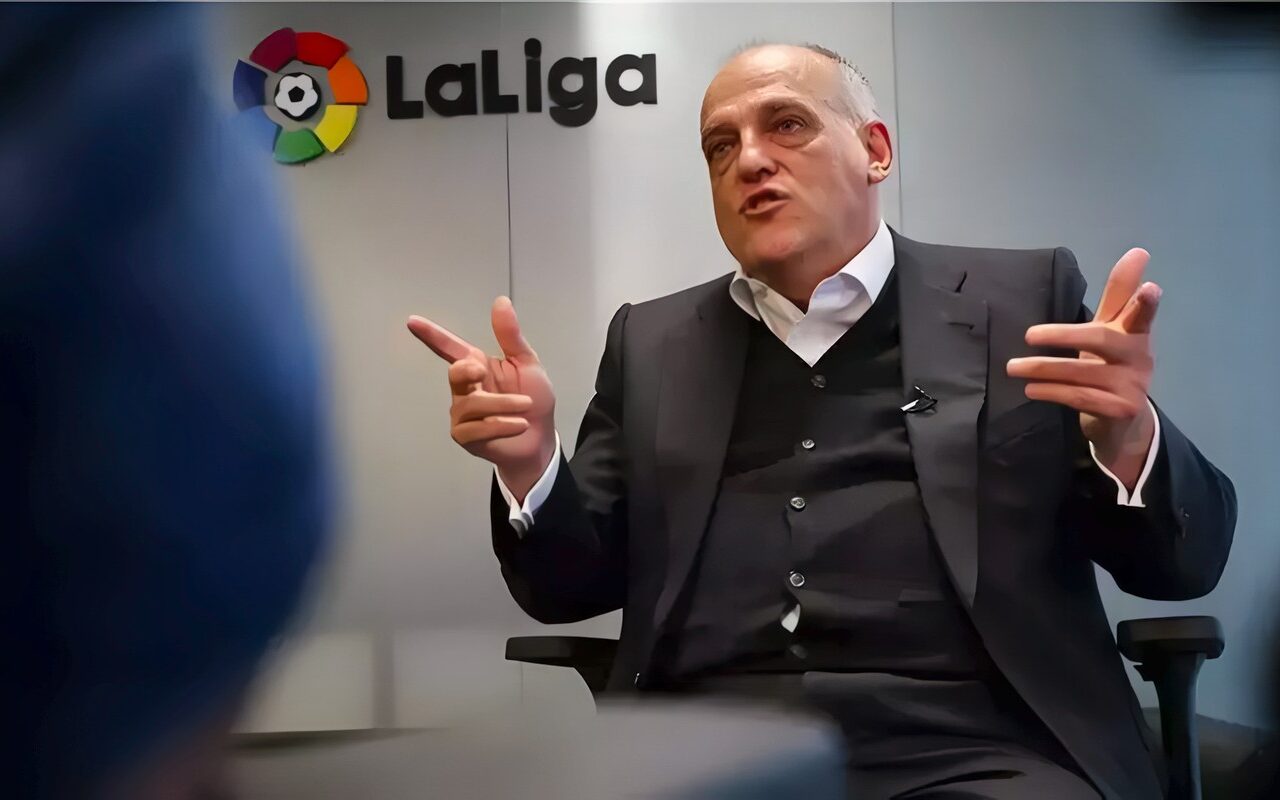 إحالة تيباس رئيس رابطة الليجا للمحكمة بعد تصريحاته عن ريال مدريد