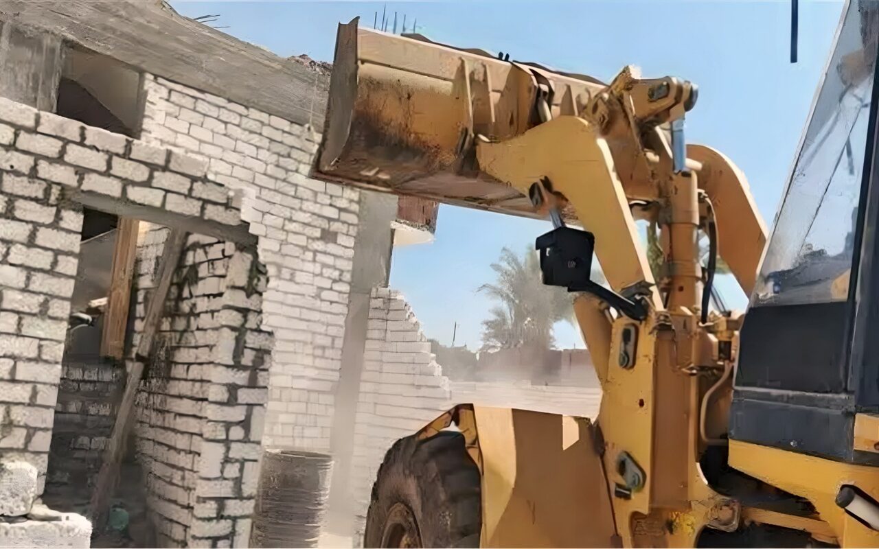 إزالة 1258 حالة تعدٍ بالمنيا خلال المرحلتين الأولى والثانية من الموجة الـ30