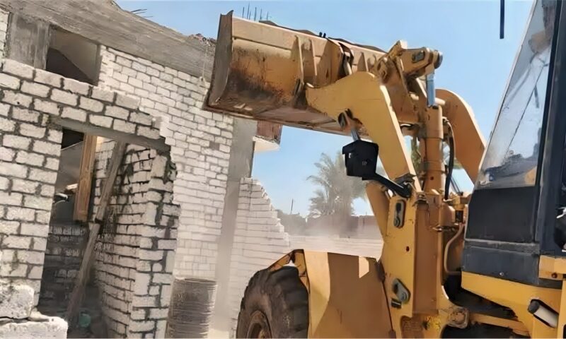 إزالة 1258 حالة تعدٍ بالمنيا خلال المرحلتين الأولى والثانية من الموجة الـ30