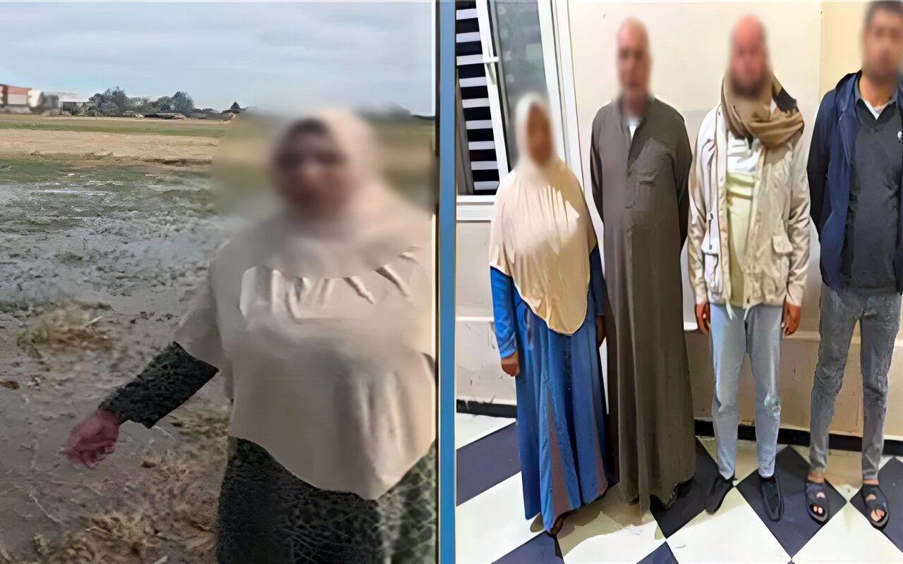 ضبط شقيقين بتهمة الاعتداء على سيدة وأسرتها ومنعهم من دخول أرضهم الزراعية بالبحيرة