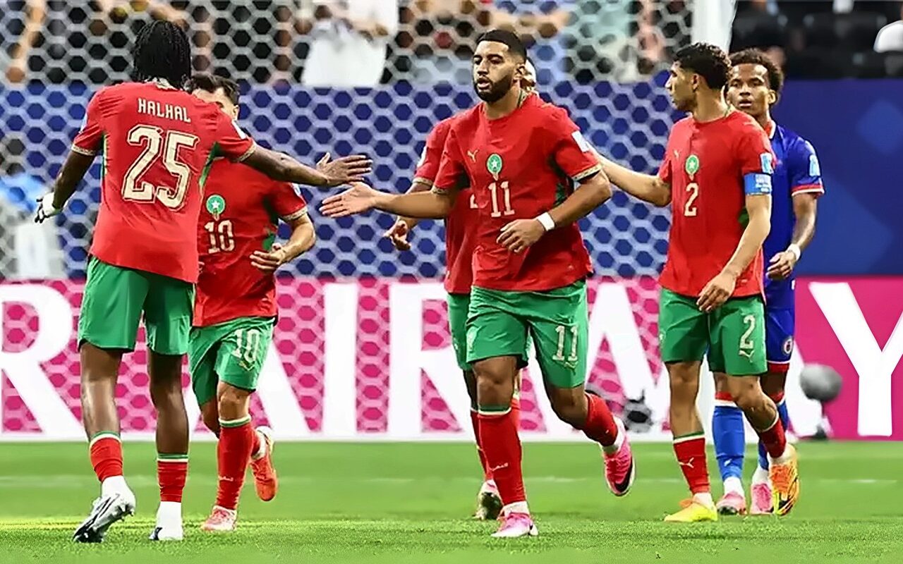 منتخب المغرب يتقدم على مالي 0/1 في الشوط الأول