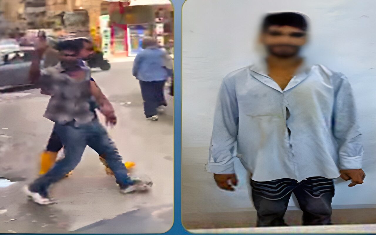ضبط شخص ظهر في فيديو يتعدى بالسب على مواطن في القاهرة