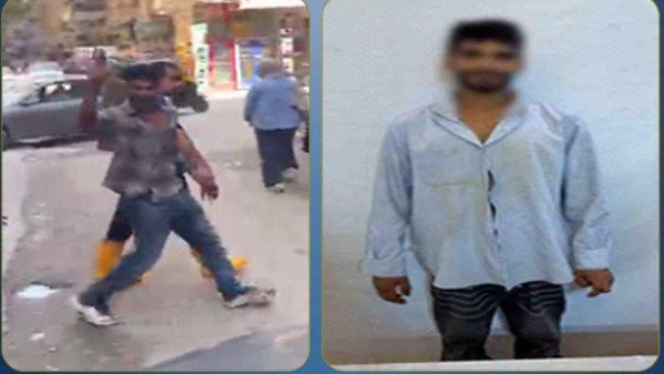 ضبط شخص ظهر في فيديو يتعدى بالسب على مواطن في القاهرة