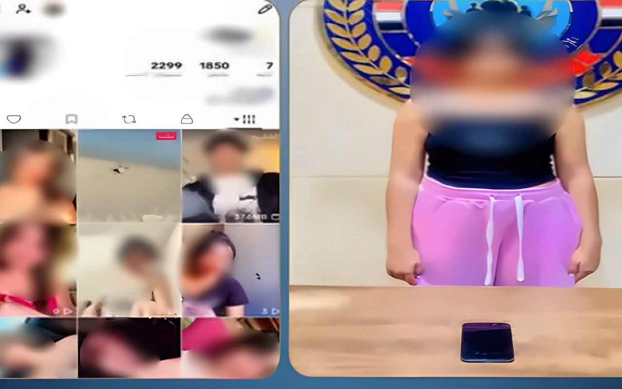 ضبط صانعة محتوى بالتجمع بتهمة نشر فيديوهات رقص خادشة للحياء