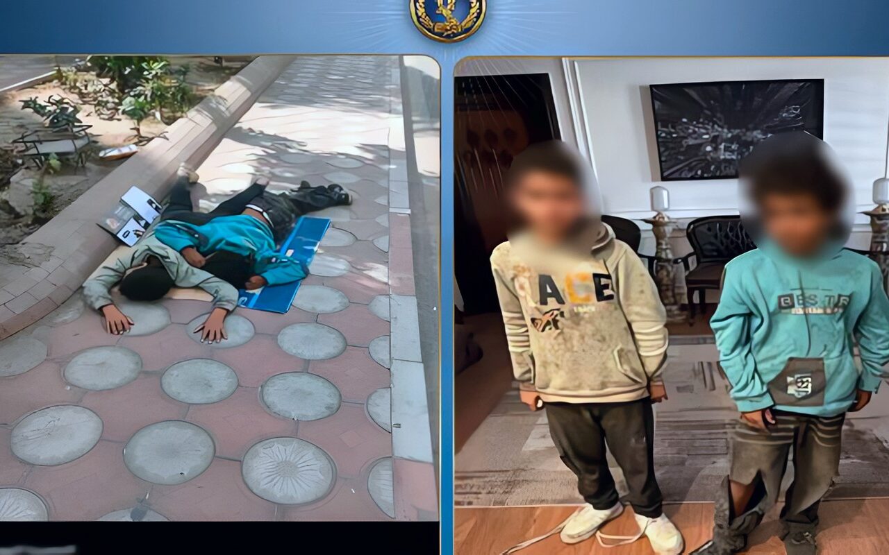 الداخلية تكشف ملابسات صورة طفلين يفترشان الرصيف في البحيرة