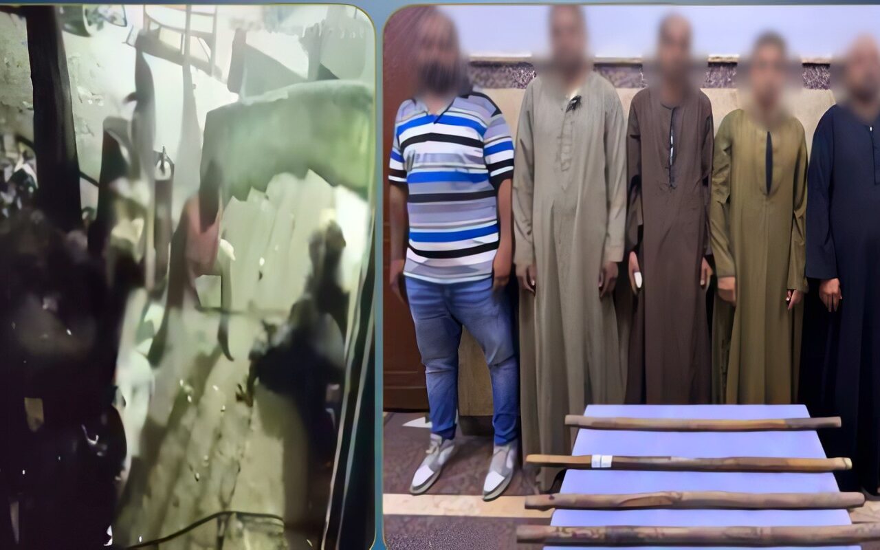 بسبب خلافات الجيرة ولهو الأطفال.. ضبط 5 أشخاص بتهمة التعدي على مالك محل ووالده بسوهاج