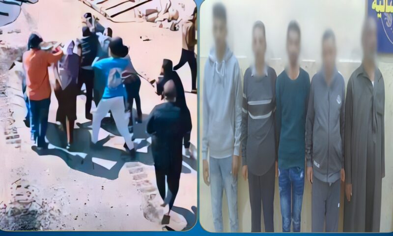 بسبب تعطل معدة الرصف.. ضبط 5 أشخاص بتهمة التعدي على موظف بالشرقية
