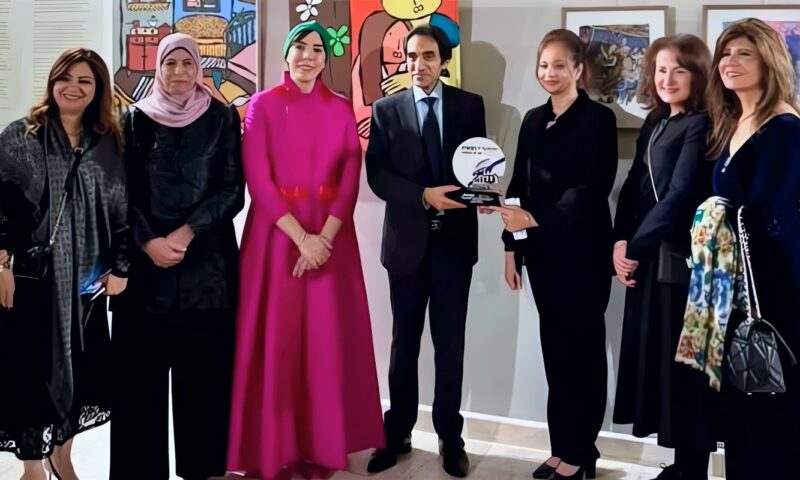 السفير بسام راضي يفتتح معرض الفنانين المصريين في أسبوع روما للفنون 2026 (صور)