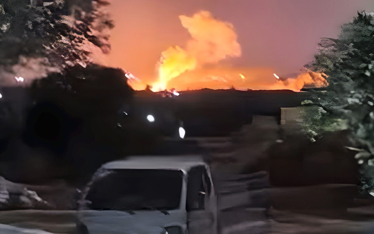 سوريا .. انفجار ضخم يهز منطقة مستودعات عياش في ريف دير الزور الغربي