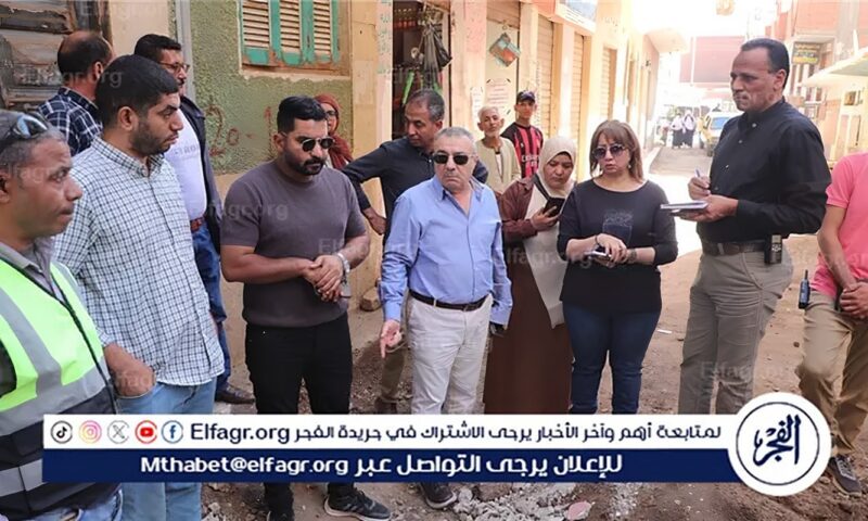 رئيس مياه أسيوط يتفقد سير العمل بقرى مركز الفتح اليوم