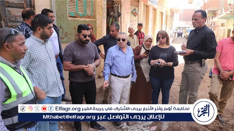 رئيس مياه أسيوط يتفقد سير العمل بقرى مركز الفتح اليوم