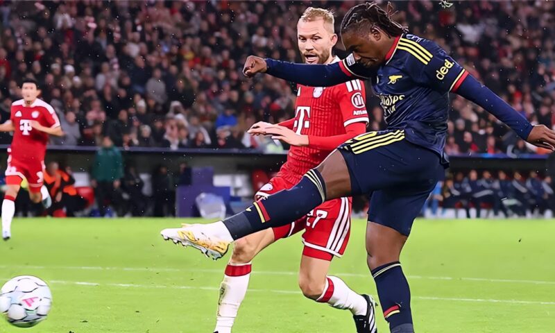 دوري أبطال أوروبا، تعادل مثير بين بايرن ميونخ وأرسنال في الشوط الأول