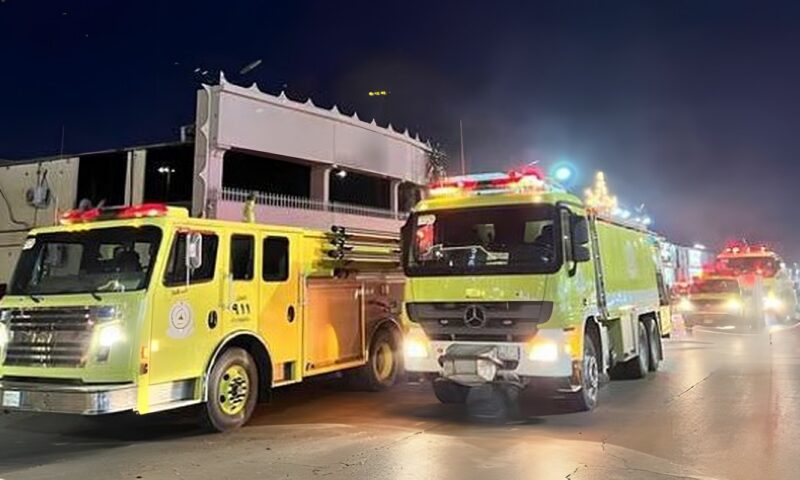 الدفاع المدني السعودي يعلن زوال الخطر عن الرياض