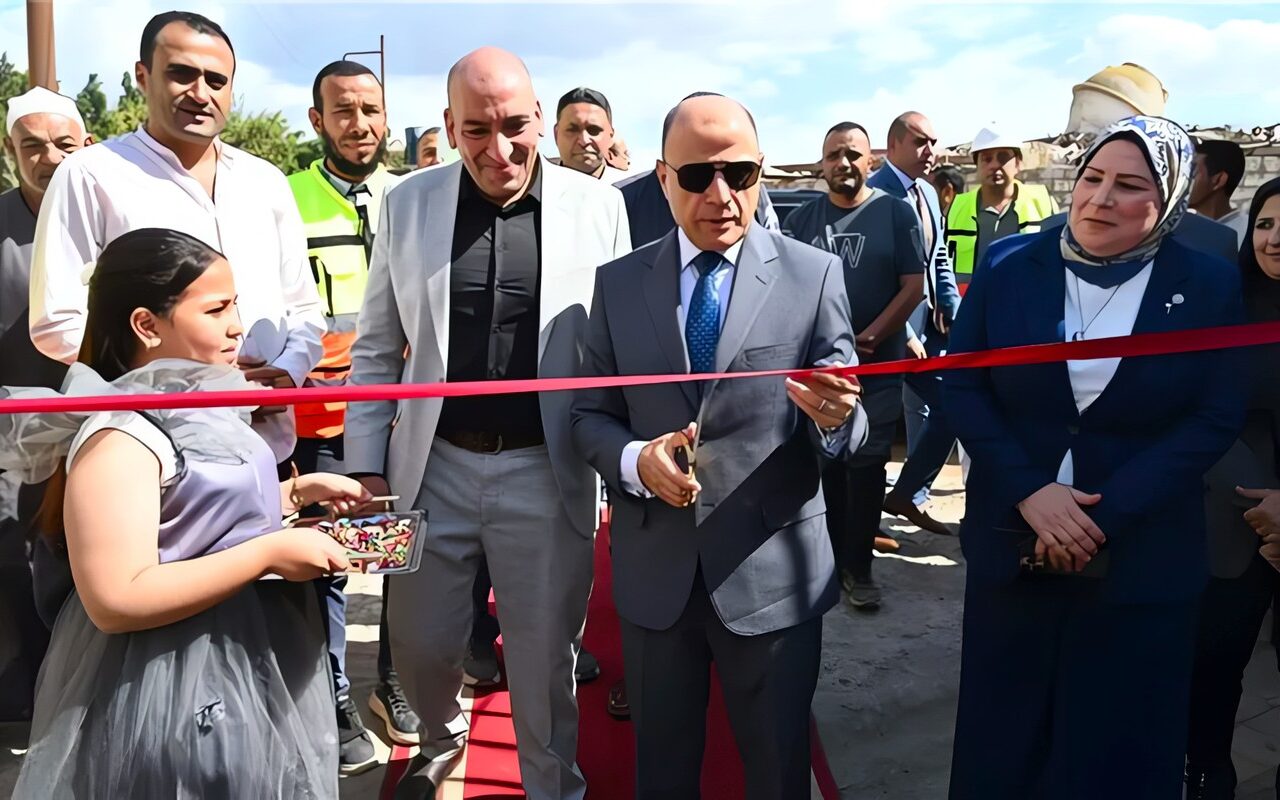 محافظ الغربية يفتتح محطتي صرف صحي بكفر الحمام وبار الحمام بتكلفة 133 مليون جنيه