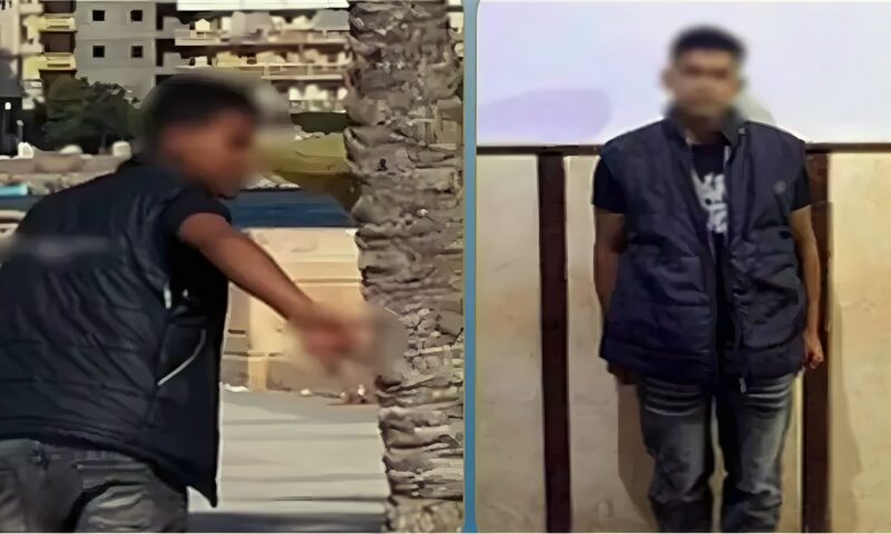 ضبط شاب ارتكب إشارات غير لائقة في الطريق العام بالبحيرة