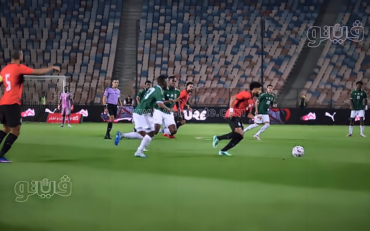 شوط أول سلبي بين منتخب مصر وجنوب إفريقيا (صور)
