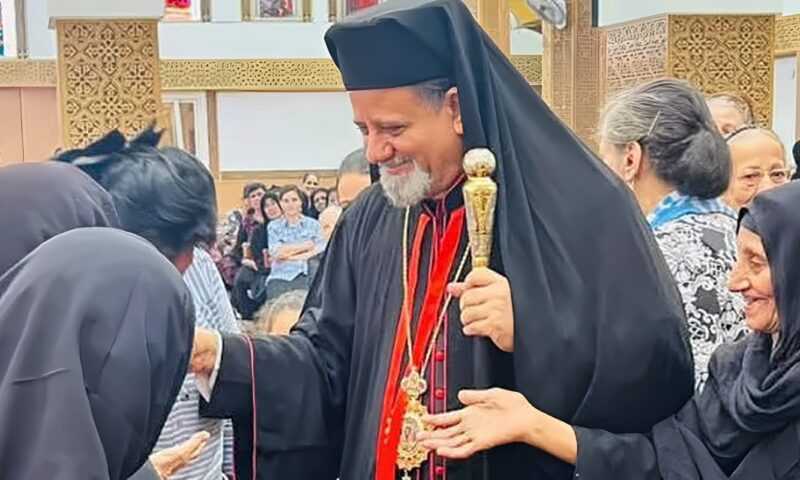 الأنبا بشارة يترأس اللقاء السنوي لخدمة يسوع الراعي بكاتدرائية أم النعم الإلهية
