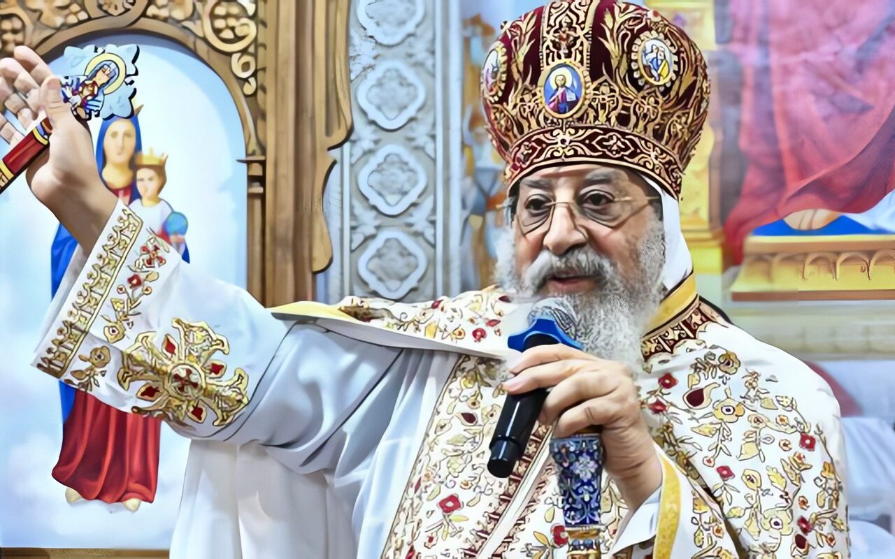 من عزبة خيرالله.. البابا تواضروس يدشن كنيسة أبوسيفين ويدعو لتجديد تبعية المسيح