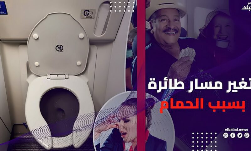 حالة طوارئ الحمامات.. طائرة تغير مسارها وتهبط اضطراريا